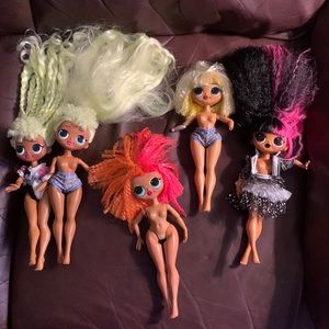Lol Omg doll lot used